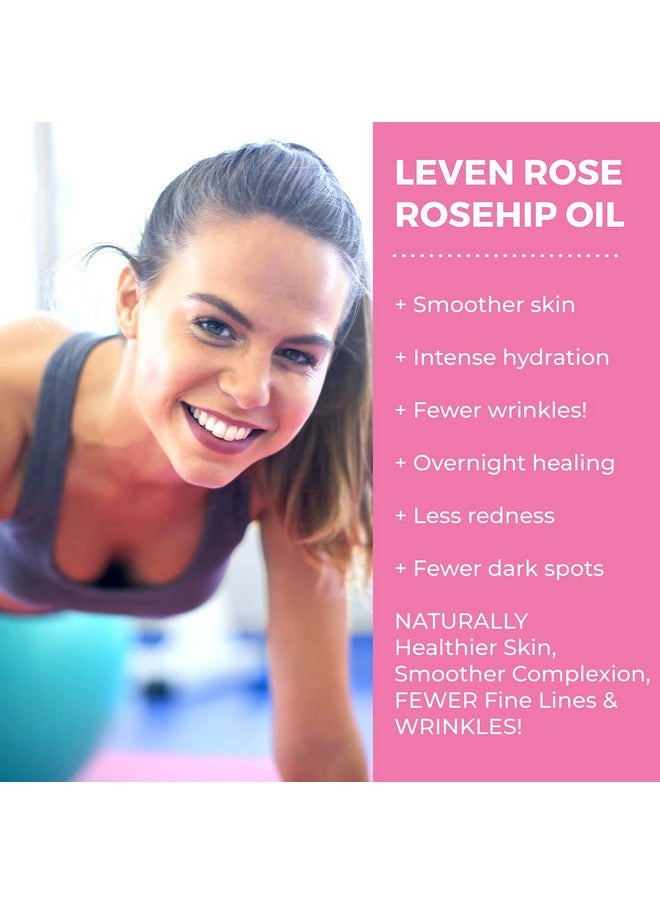 Leven Rose - Even Rose Rosehip Oil Bulk Wholesale 32 Oz 100% Natural Organic Rosehip Seed Oil Bulk - Image 1