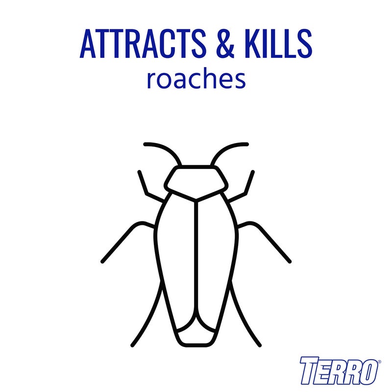 Terro TERRO T500SR Indoor Multi-Surface Roach Killing Bait Cockroach Killer - 12 Bait Stations  - Image 2