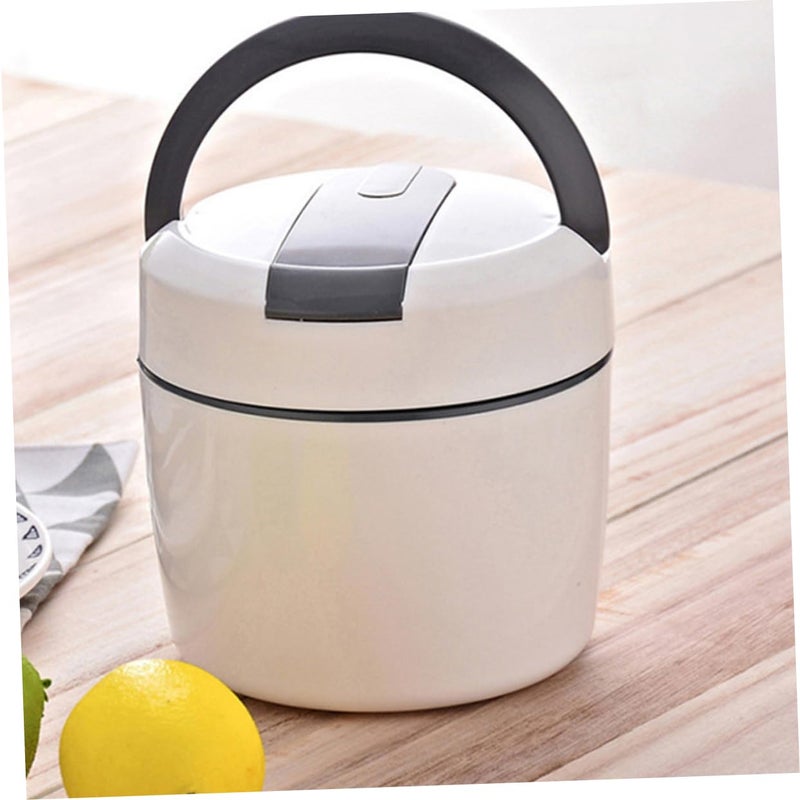 Double Layer Microwave Lunch Container With Tableware Leak Proof Portable Food Holder For Work School Picnics - Image 4