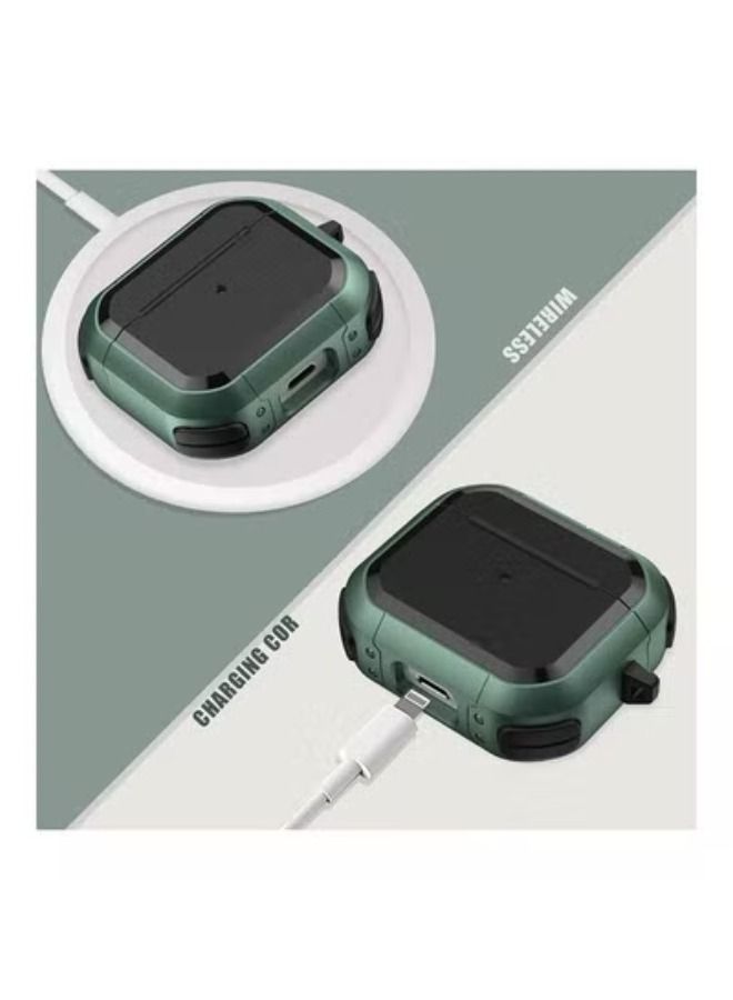 ACLIX Full-Body Rugged Protective Case with Keychain for AirPods 3 - Image 3