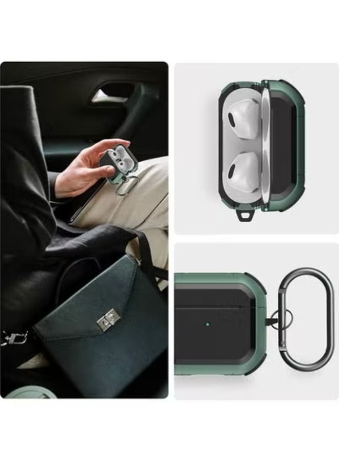 ACLIX Full-Body Rugged Protective Case with Keychain for AirPods 3 - Image 2