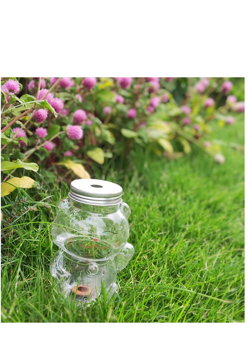 SYOSI Terracotta Plant Watering Globes Self Watering Spikes Insert Device Stakes Irrigation Dripper Garden Automatic Plant Waterer for Indoor Outdoor Plant Accessories 3 Packs - Image 4
