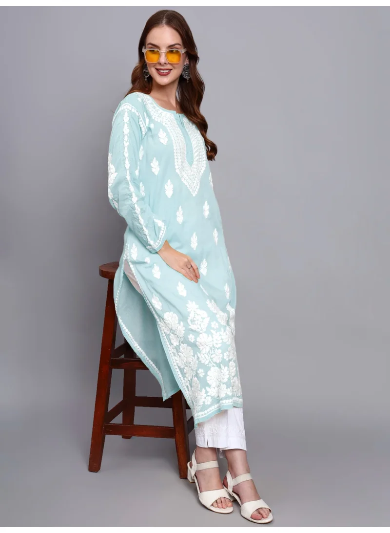 الايا كورتي نسائي مطرز يدوياً شكنكاري من القطن - AL3723