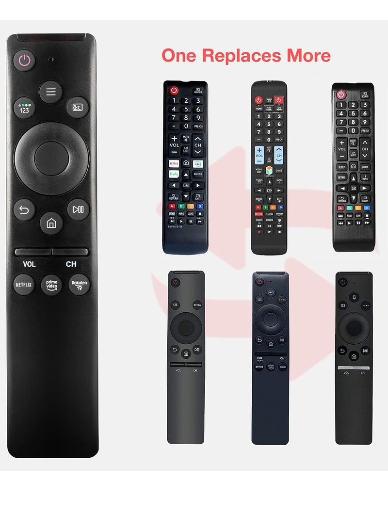 Universal remote-control for samsung smart-tv, remote-replacement of hdtv 4k uhd curved qled and more tvs, with netflix prime-video buttons - Image 3
