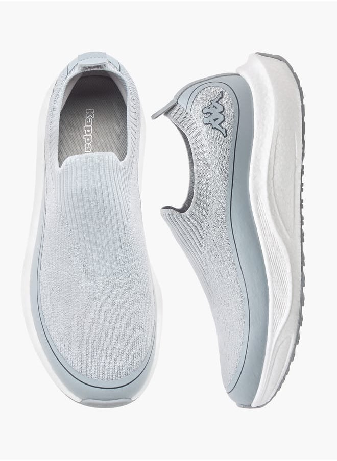 Kappa Men's Textured Slip-On Sports Shoes with Pull Tabs  - Image 1