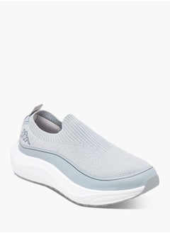 Kappa Men's Textured Slip-On Sports Shoes with Pull Tabs  - Image 2