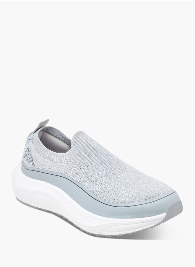 Kappa Men's Textured Slip-On Sports Shoes with Pull Tabs  - Image 2