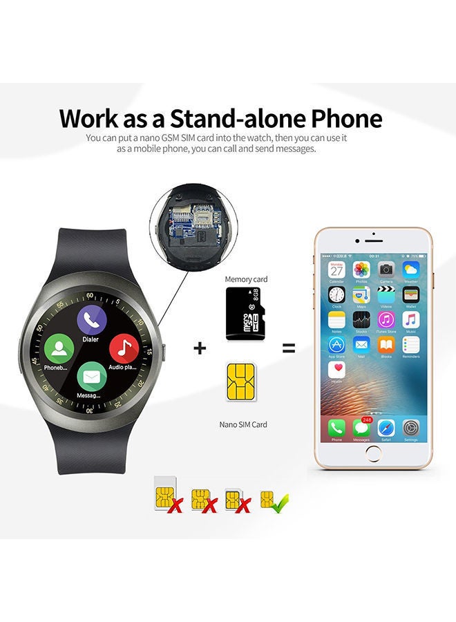 NIBEMINENT Y1 Smartwatch Black - Image 5