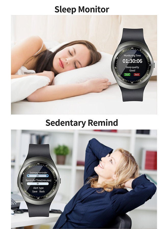 NIBEMINENT Y1 Smartwatch Black - Image 2