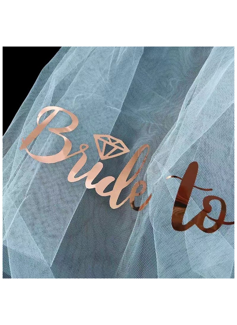 Generic - Bride To Be Themed Bridal Party Veil - Image 1