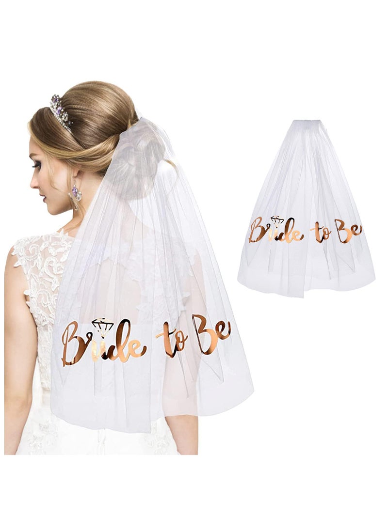 Generic - Bride To Be Themed Bridal Party Veil - Image 1