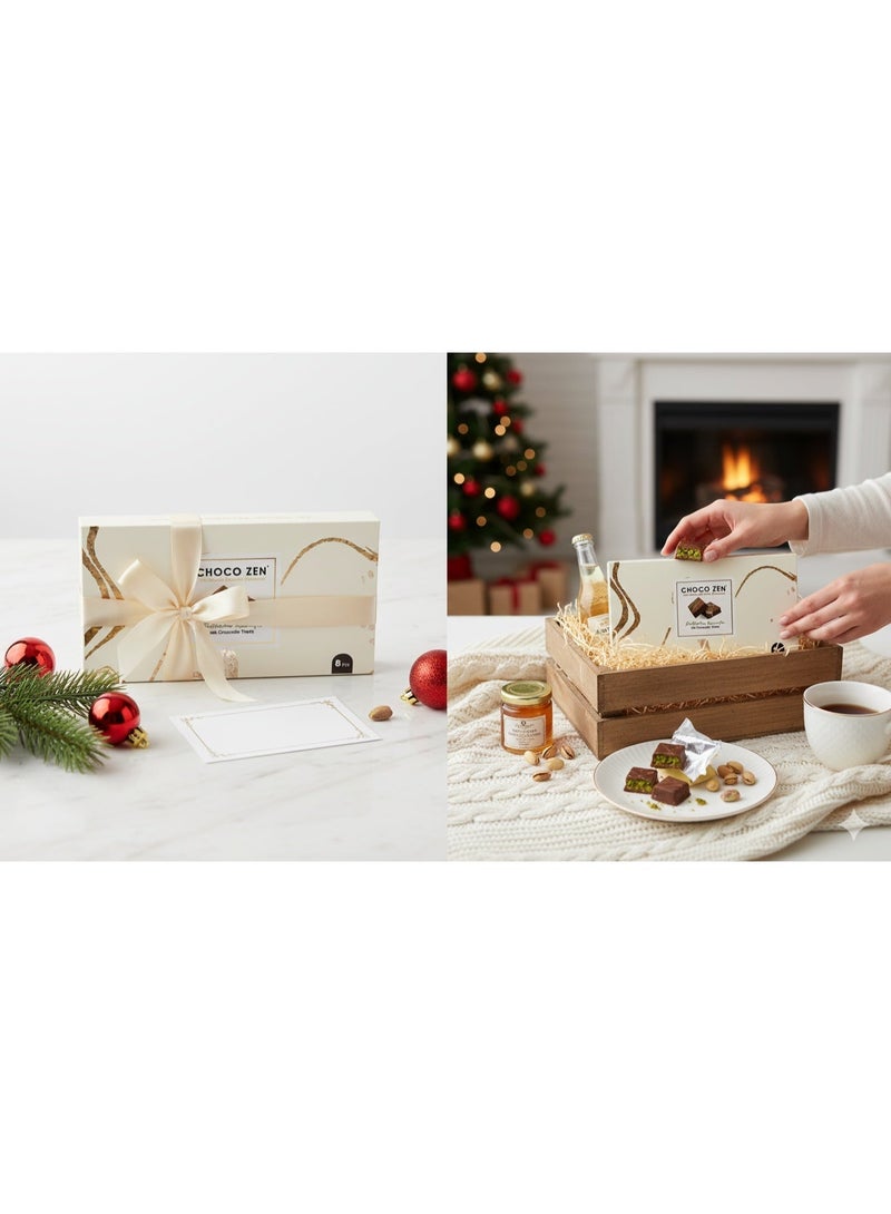 شوكو زين بالفستق والكنافة وشوكولاتة الحليب 8 قطع 144 جم - Image 3