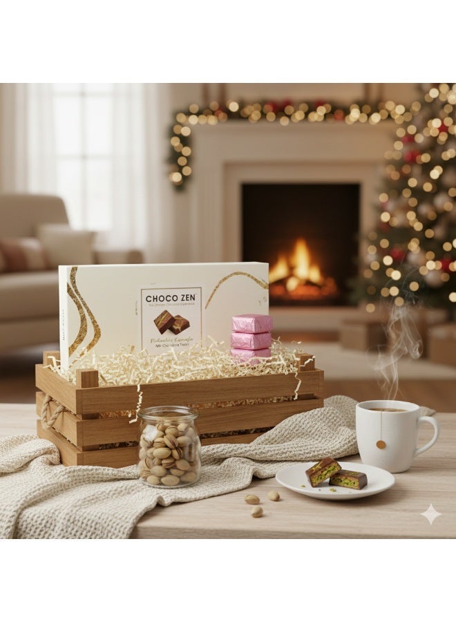 شوكو زين بالفستق والكنافة وشوكولاتة الحليب 8 قطع 144 جم - Image 5