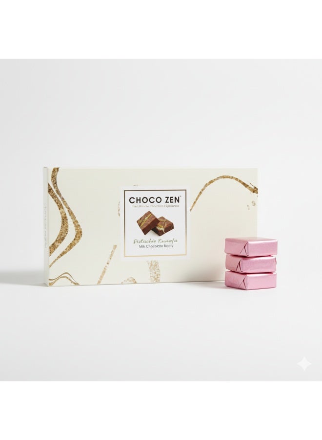 شوكو زين بالفستق والكنافة وشوكولاتة الحليب 8 قطع 144 جم - Image 4
