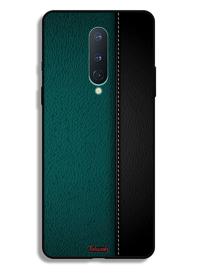 Tolwak غطاء حماية جلدي بنمط لهاتف OnePlus 8 5G - Image 2