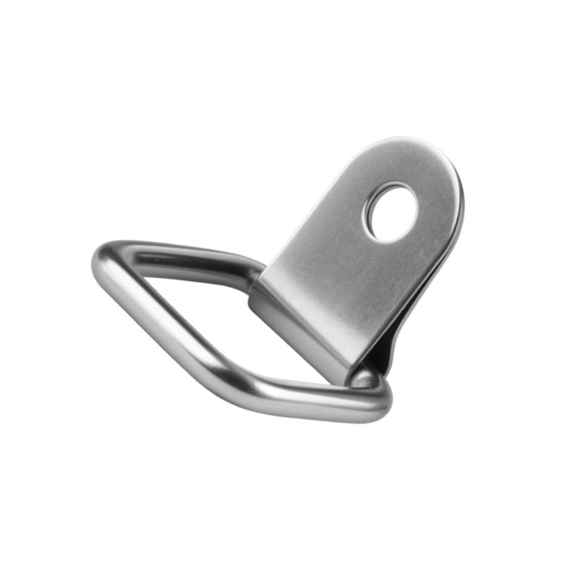 Heavy Duty D-Rings: 8-Pack 304 Stainless Steel 4.6 X 2.5 Cm - 200 Kg Capacity Rust-Resistant Square D-Rings for Trailer Truck Boat Garage Outdoor Cargo Securing - Image 2