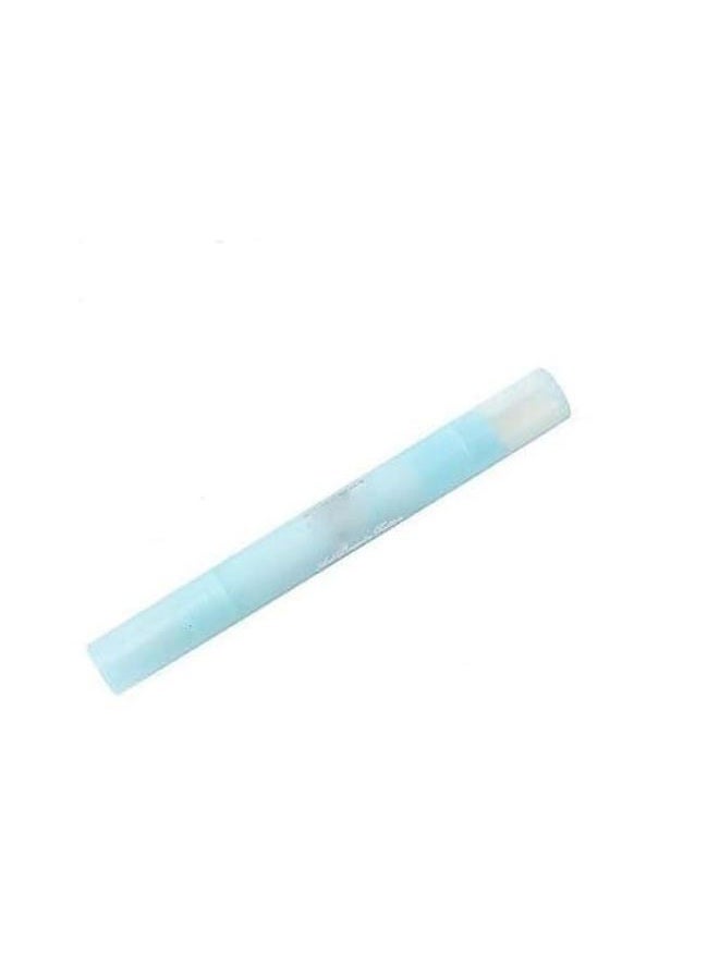 Rosojodg 1Pc Blue Nail Art Polish Corrector Removal Pen + 3Pcs Replacement Tips Cleaner Erase Removal Mistake Refillable Manicure Tools Nail Polish Remover - Image 1