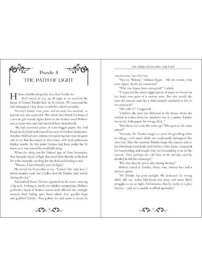 The Sherlock Holmes Case Files: Includes a 50-Card Deck of Absorbing Puzzles and an Accompanying 128-Page Book  - Image 3