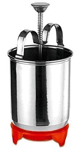 Jorex Mart Perfectly Shaped and Crispy Mendu Vada Maker The Ultimate Medu Vada Maker Machine Medu Vada and Donut Maker Stainless Steel for Homemade Donuts and Medu Vadas Stainless Steel - Image 5