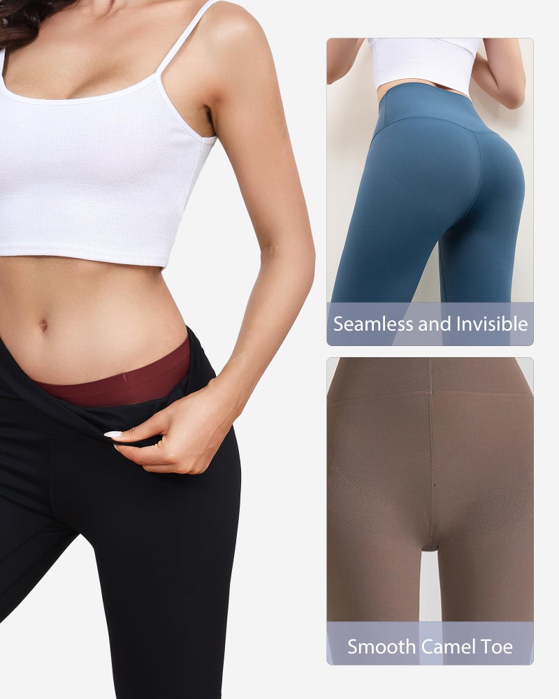 LEVAO Seamless Thongs for Women-Low Waist Invisible G-string No Show Thong Panty Liners Workout Panties S-XL - Image 2