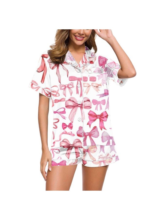 European And American Women's New Loose Short-sleeved Shorts Pajamas Women's Simple Casual Home Clothes