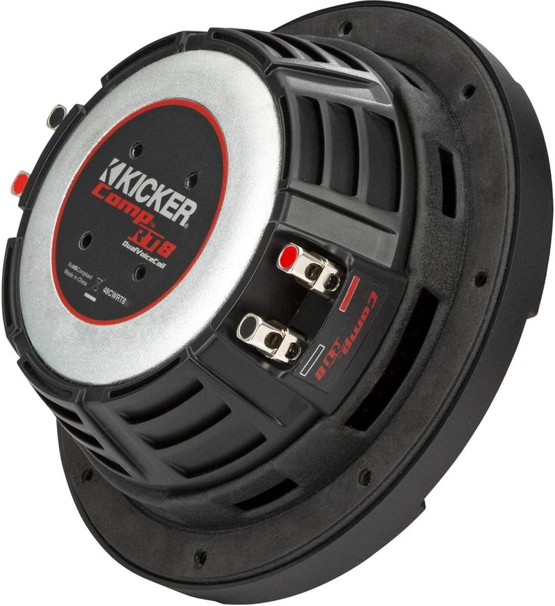 KICKER 48CWRT82 CompRT 8" Subwoofer, Dual 2-ohm - Image 3