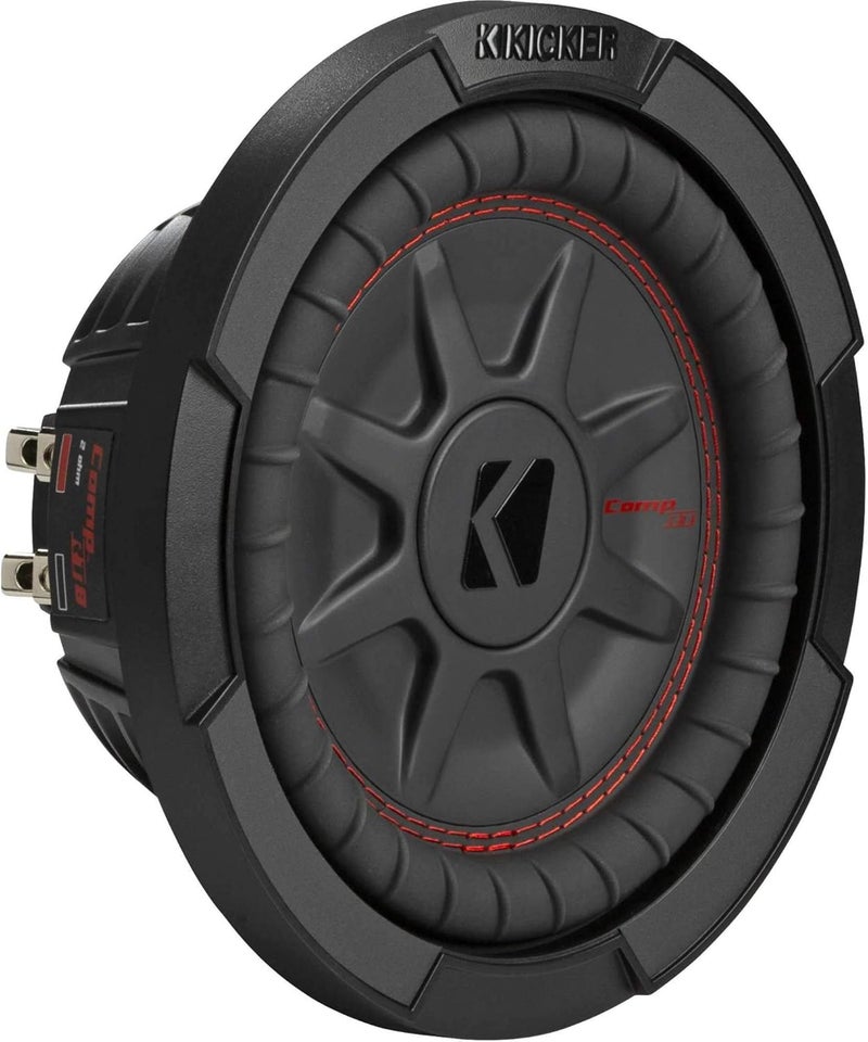 KICKER 48CWRT82 CompRT 8" Subwoofer, Dual 2-ohm - Image 1