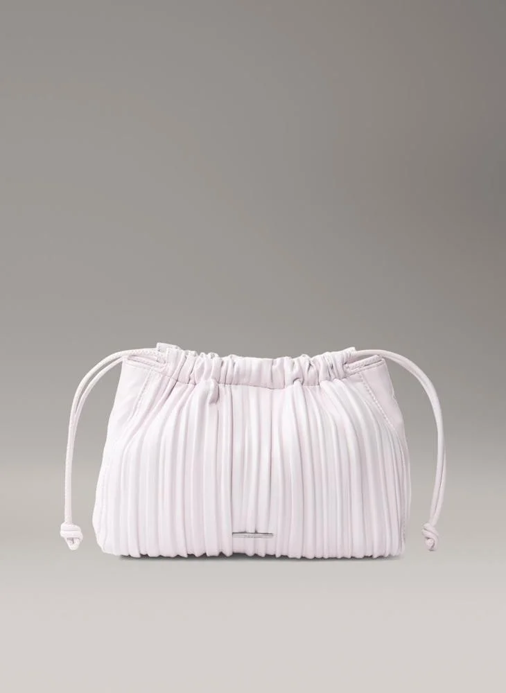 Calvin Klein Jeans Causal Drawstring Plisse Crossbody
