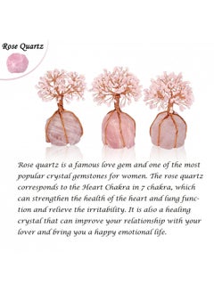 Top Plaza Rose Quartz Healing Crystals Copper Money Tree Desk Office Decor Wrapped On Natural Rose Quartz Base Feng Shui Luck Figurine - pzsku/Z9087E3D4A218CA911DD8Z/45/_/1731077897/5fe210e9-fb4a-4171-bd7e-4774d2e4f544