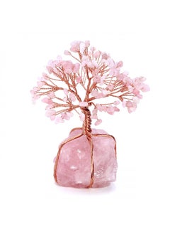 Top Plaza Rose Quartz Healing Crystals Copper Money Tree Desk Office Decor Wrapped On Natural Rose Quartz Base Feng Shui Luck Figurine - pzsku/Z9087E3D4A218CA911DD8Z/45/_/1731077948/12759776-a937-4451-8f27-f9dc23805aa6