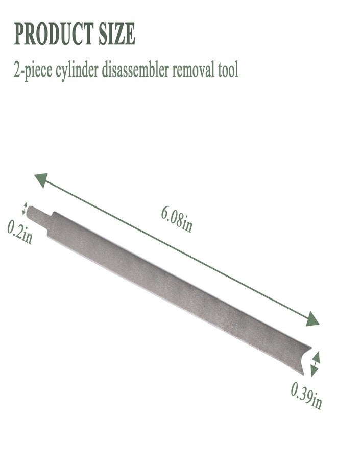 Follde 81467 for Kwikset Cylinder Removal Tool, Fits Kwikset Knob and Levers, 4 Pcs - Image 2