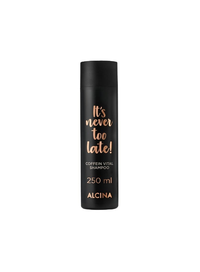 ALCINA It's never too late! Caffeine Vital Shampoo 250ml - Image 1