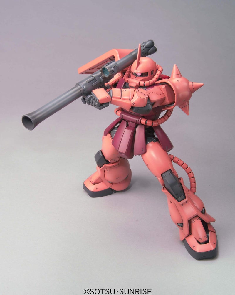 BANDAI SPIRITS Char's Zaku II (Ver. 2.0) "Mobile Suit Gundam, Bandai MG 1/100 - Image 3