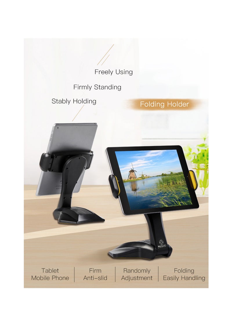 Yesido C21 Most Fashionable Tablet PC Car Phone Holder for Mobile Phone Tablet PC - Black - Image 4