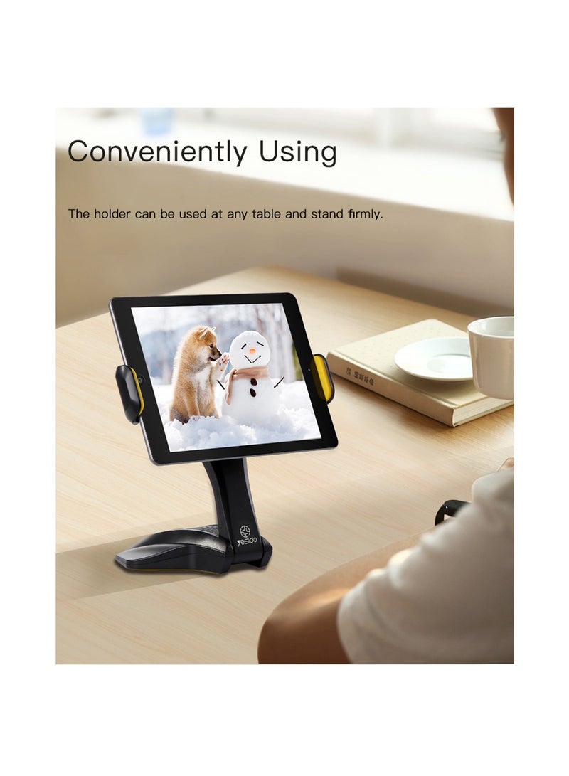 Yesido C21 Most Fashionable Tablet PC Car Phone Holder for Mobile Phone Tablet PC - Black - Image 5