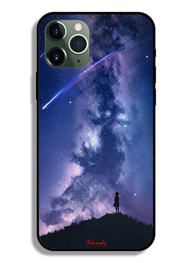 Tolwak Apple iPhone 11 Pro Max Protective Case Moving Stars  - Image 2