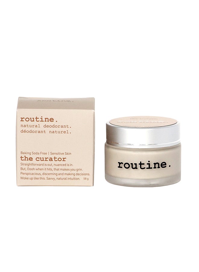 routine Natural, Baking-Soda-Free Deodorant with Magnesium & Clay - Gentle Formula for Sensitive Skin, Provides Effective Odor Control (58 ml) - Image 3