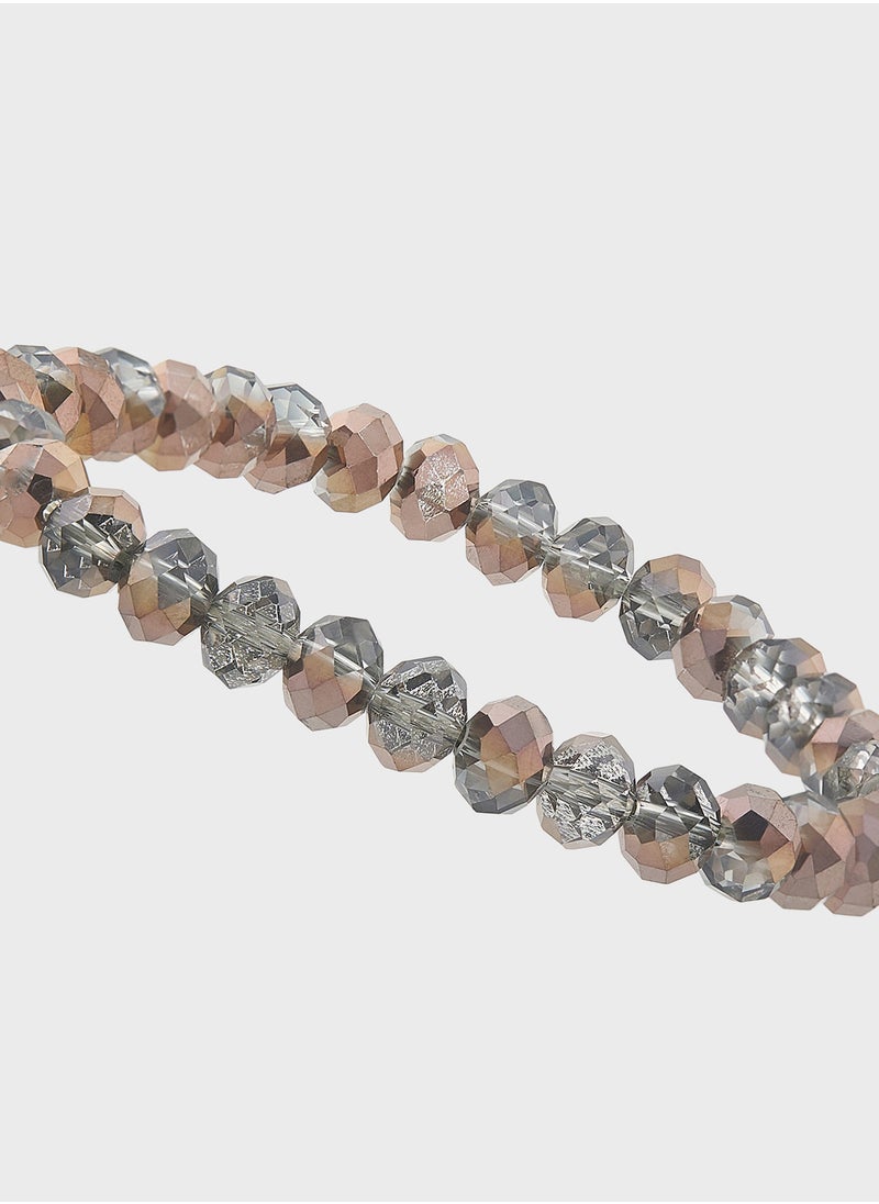 BUCKLEY LONDON Glass Bead Stacker Bracelet  - Image 3