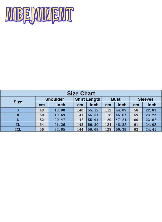 NIBEMINENT Men's Saudi Arabic Thobe Jubba Dishdasha Long Sleeve Robe, Abaya Dress, Ramadan Dress Middle East Clothing - Image 2