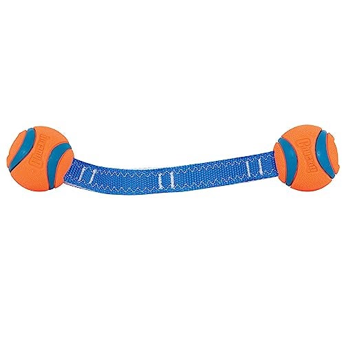 Chuckit! Ultra Duo Tug Dog Toy, Small Indoor and Outdoor Dog Ball for Dogs 0-20 Pounds - Image 4