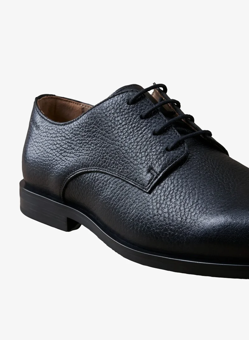 Calvin Klein  Theo - Leather Derby Lace-Up Shoes for Men | Best Price UAE
