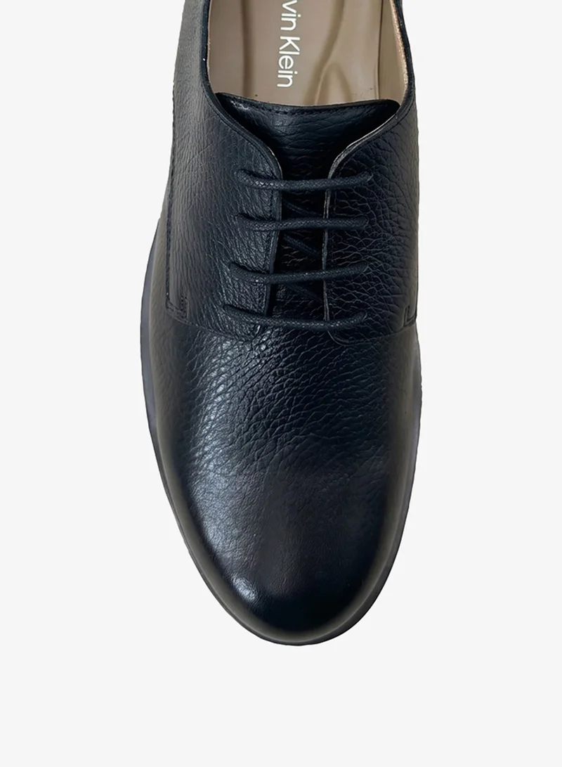 Calvin Klein  Theo - Leather Derby Lace-Up Shoes for Men | Best Price UAE