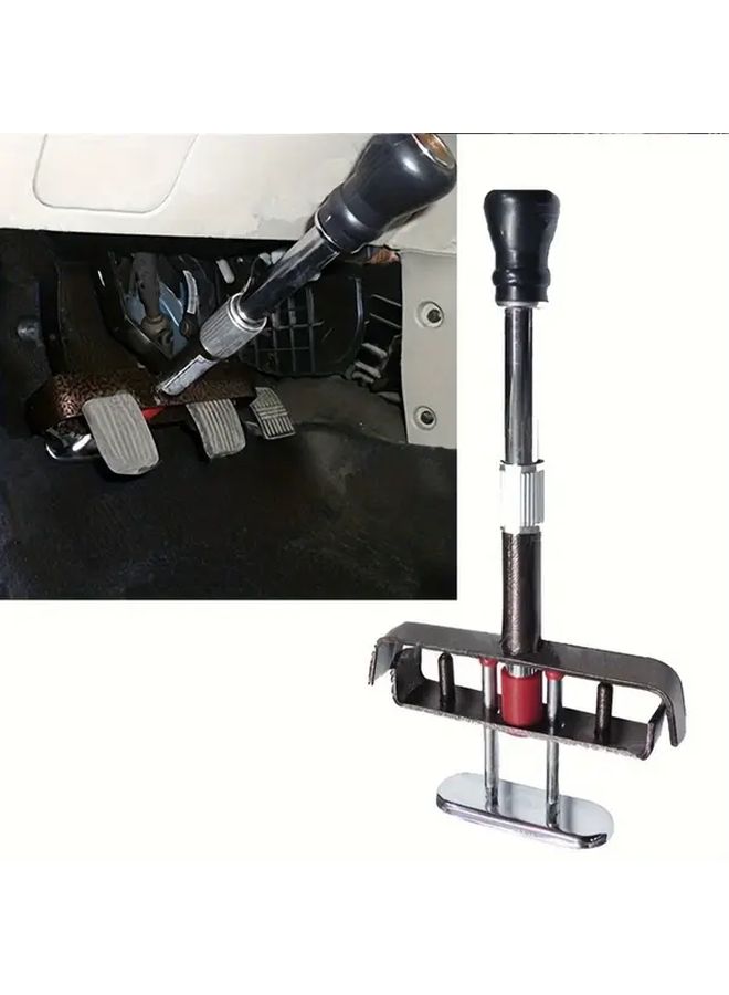 Universal Anti Theft Pedal Lock 1pc Durable Iron Clutch Security Device For Car - Image 5