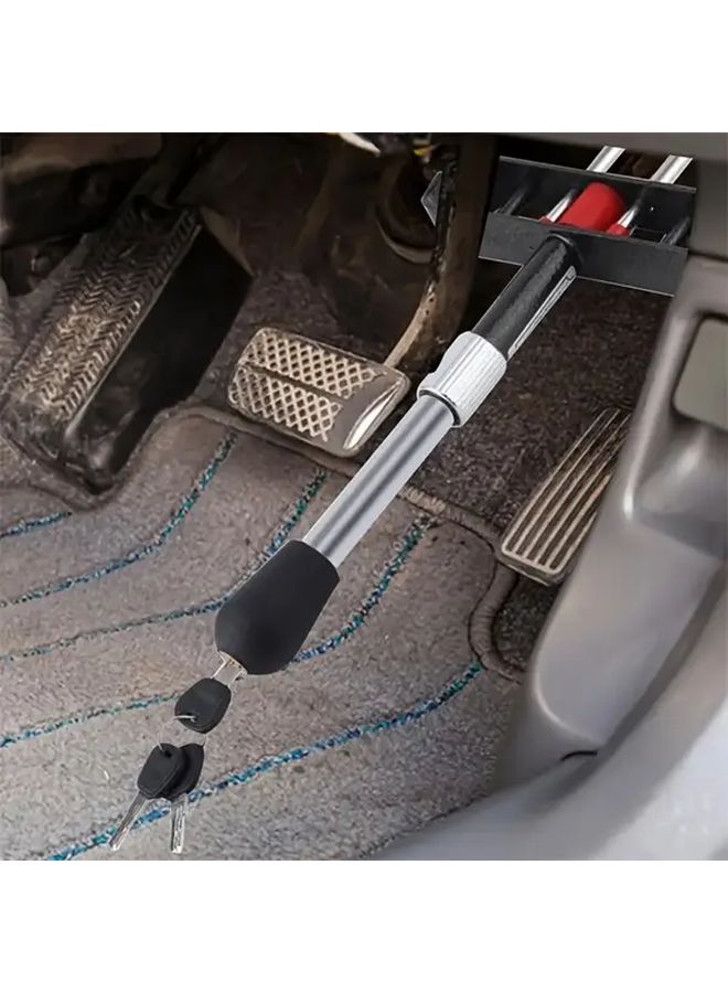 Universal Anti Theft Pedal Lock 1pc Durable Iron Clutch Security Device For Car - Image 3