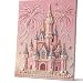 Jendfert DIY 3D Pearl Painting Kit Castle Design with Fireworks Plastic Pearl Art Craft for Adults and Beginners Home Wall Decor No Framework - Image 2