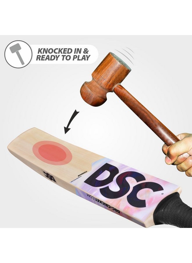 DSC Condor Scud Kashmir Willow Cricket Bat ( Size: 6, Ball_ type : Leather Ball, Playing Style : All-Round ) (1500142) - Image 4