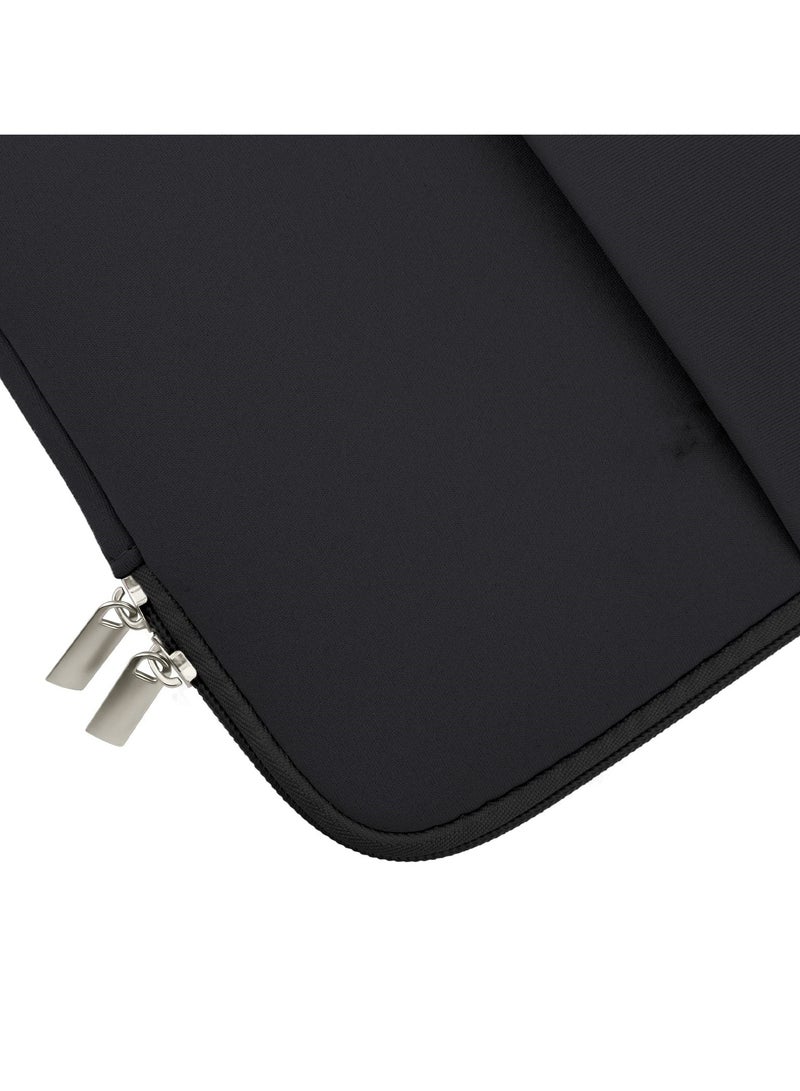 13 Inch Laptop Sleeve Case with Pocket Compatible with New MacBook Pro 13 M2/M1 A2338 A2251 A2289 A2159 A1989 A1706 A1708/New MacBook Air 13 M2 A2681/M1 A1932 A2179 A2337 (Black) - Image 4