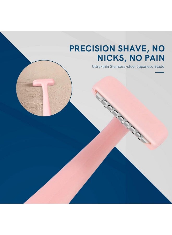 Cut it 6 Pieces Eyebrow Razors for Women - Japanese Blades Precision Eyebrow Razors, Small Face Razors for Peach Fuzz, Small Dermaplane Razors, Multipurpose Exfoliating Dermaplaning Tools - Image 4