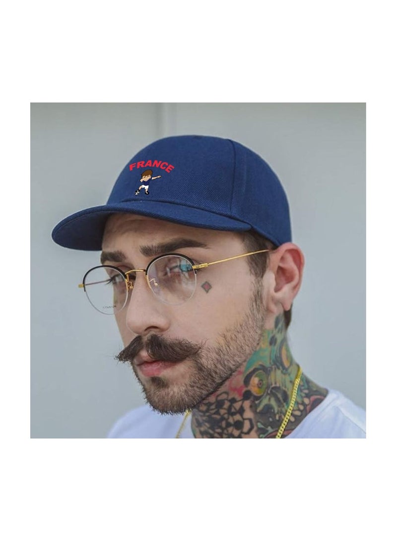 PRINTSHOP4ME France Sports Cap With Adjustable Velcro Closure For Kids Unisex - Image 5