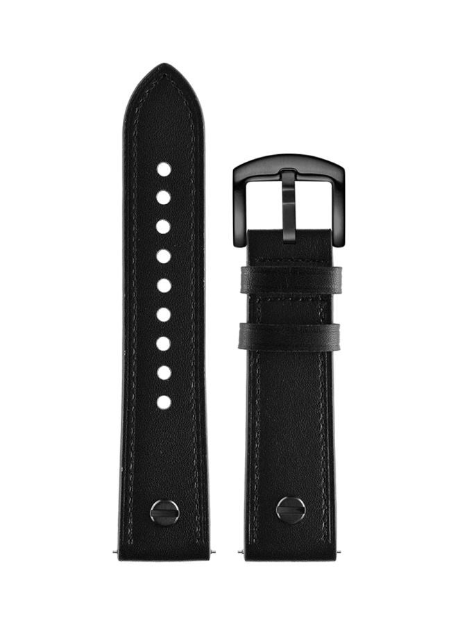 NIBEMINENT Replacement Band For Huawei Watch GT 2 - 46mm Black - Image 1